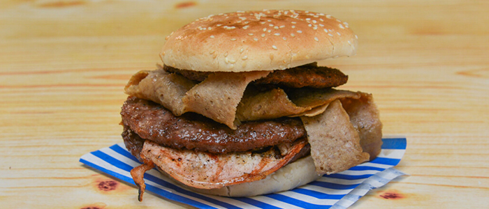 Fatty Rancher Burger  Single 