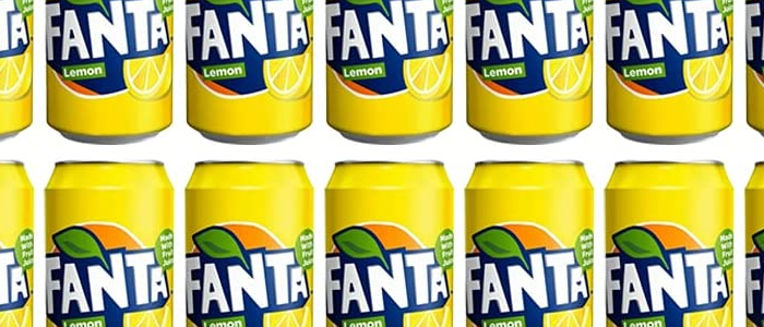 Fanta Lemon  Can Of 