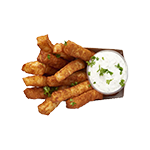6pcs Halloumi Fries With Sauce 